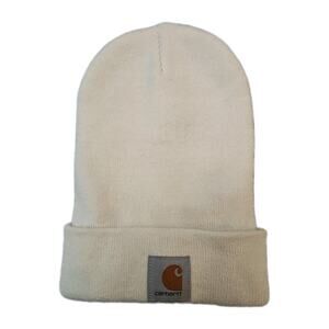 Carhartt Women's Acrylic Watch Hat One Size Winter White Ski Snow Outdoor Hiking